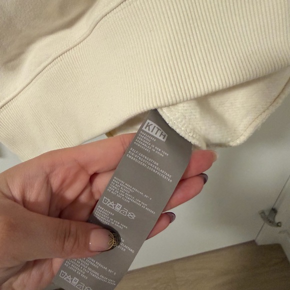 Kith Cream Crewneck Sweater - Picture 4 of 5